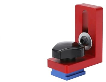 ZAICOLER Miter Track Stop, 30 Type Aluminum Alloy T Track Stop Block Miter Saw Block Easy Installation for Woodworking Industry