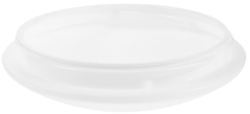 HOODANCOS Paralume a Cupola Ultrasottile in Acrilico 18 Cm per Ventilatore da Soffitto, Copertura Antiriflesso per Lampadina da Soffitto, Diffusore Luce Morbida per Camera da Letto e