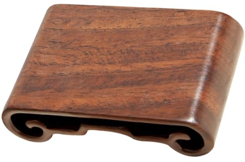 BCOATH Wooden Display Pedestal for Plant Pots and Crafts Sturdy Structure and Simple Appearance, Brown Small Plant Stand Suitable for Indoor Garden and Home Decor