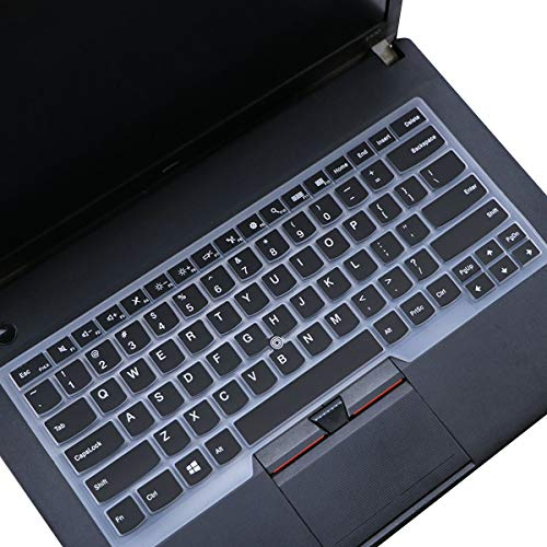 Tastaturabdeckung für Lenovo ThinkPad L390 L460 L470 L480 14 Zoll, Thinkpad T460(s) T470(s) T480(s) T490/S T495(S), 14 E480 E485 E490 E475 E470 E470c, P1 Gen 2, X1 Extreme 1 Schwarz