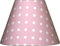 Lieblingslampen Lampenschirm rosa Punkte gepunktet Tupfen Shabby Nordika E14