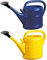 2X Gießkanne 10L BLAU + GELB + 1x KÜHLSCHRANKMAGNET! Giesskanne Kunststoff für groß & klein Garten & Zimmerpflanzen Gießkannen Gieskanne Gieskannen 10 L Liter Watering Can Gieskannen10Liter lr