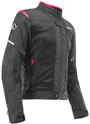 ACERBIS GIACCA CE RAMSEY VENTED LADY BLACK/PINK S