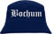 sostex Bochum Fischerhut - Dunkelblau - Altdeutsch - Bedruckt - Bucket Hat Anglerhut Hut L/XL Dunkelblau