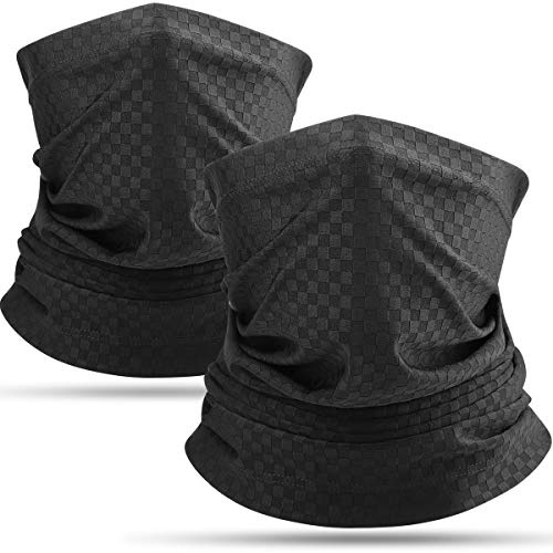 HASAGEI Schlauchschal Herren Damen Bandana UV-Schutz Loop-Schal Schlauchtuch Nackenwärmer Motorradschal Vielseitig Elastisch für Laufen Radfahren Klettern Motorradfahren Outdoor