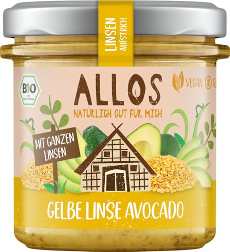 Linsen Aufstrich Gelbe Linse Avocado 6 x 140 g