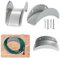 ADEPTNA Wall Mounted Metal Hose Pipe Holder Cable Storage Garden Shed Hose Holder Reel – Space Saving Compact Design