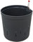 Leni Kulturtopf für Hydrokultur-Systeme Set mit Wasserstandsanzeiger | Größen zur Wahl 5-32 cm rund | Langlebiger Kunststoff (1er-Pack, Ø: 22cm | H: 19cm)