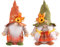2er Set Wichtel Frühling Deko Figuren Sommer, Zwerg Puppe Frühlingdeko Mit Sonnenblume, Plüsch Schöne Spielzeug Frühlingswichtel Für Festival Home Küche Dekor (Stil G)