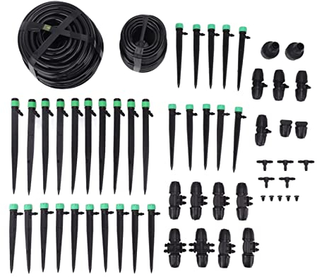 Xcello Garden Automatisches Tropfbewässerungssystem, Gartenbewässerungssystem Für Garten, Hochbeete Und Rasen