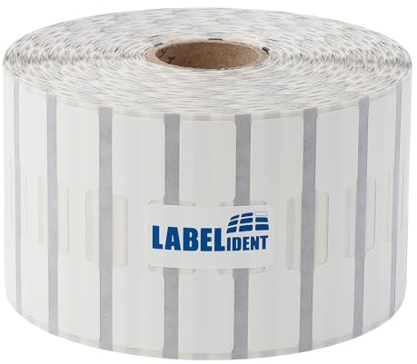 Juwelieretiketten, Schmucketiketten - 55,6 x 12,7 mm - 3.510 Preisetiketten auf 25 mm Kern, selbstklebend