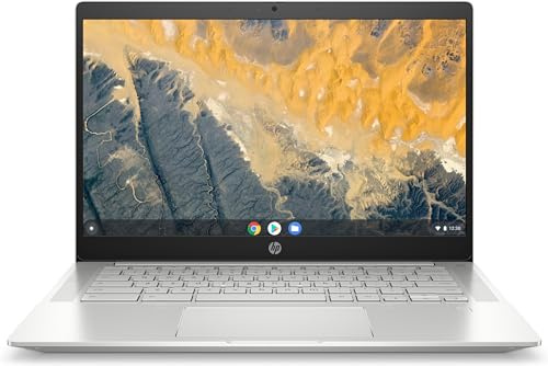 HP Pro c640 Chromebook 14” FHD Touchscreen - i5-10310U (4 Core, 4.4GHz), 64GB eMMC, 8GB LPDDR4, SD Card Reader, Intel UHD Graphics, WIFI 6 & Bluetooth 5, US Layout Keys, ChromeOS (Renewed)