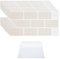 Zfseyuh 10 Piezas Vinilos Cocina Azulejos Adhesivos Vinilo 3D Beige para Azulejos de Pared Grueso Azulejos Adhesivos Cocina para Decoración de Paredes en Cocina, Salón y Dormitorio