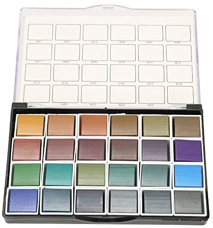 Fdit Retro Perl Glanz Aquarell Farbe Set Hohe Farbe Rendering für Zeichnung Nagel Kunst Erwachsene