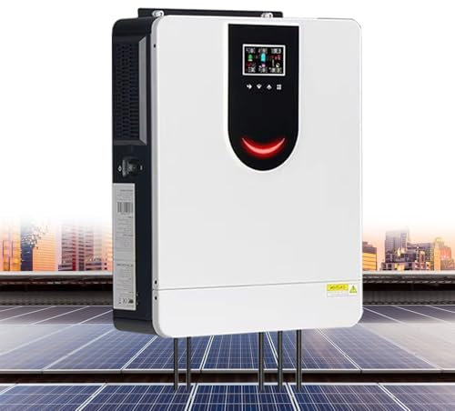 KYZTMHC Onduleur Solaire, Onduleur Solaire à Onde Pure, Tension de Sortie 220 V, Fréquence 50HZ, Micro-Onduleur, pour Appareils électroménagers(Input DC20-30V Output 4200W)