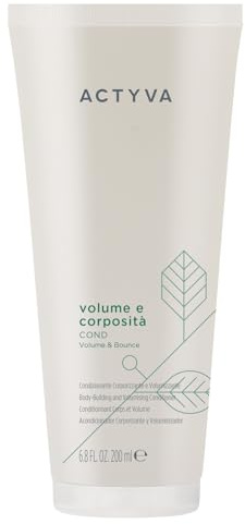 Actyva Haarspülung für feines Haar mit Volumenwirkung mit Leinsamen, ohne Silikon, 200 ml