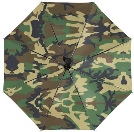 JiuPopular Umbrella, Camouflage Pattern Auto Umbrella