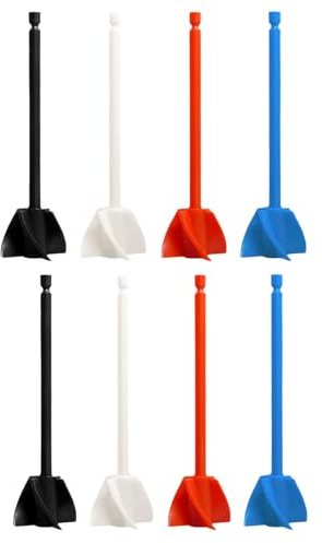 8 Pcs Paint Stirrer, Paint Mixer for Drill, Resin Mixer | Mixer Attachment Mixing Tool for Mixing Epoxy Resin, Pigment, Glaze, Easy to Clean, Reusable and Home Improvements