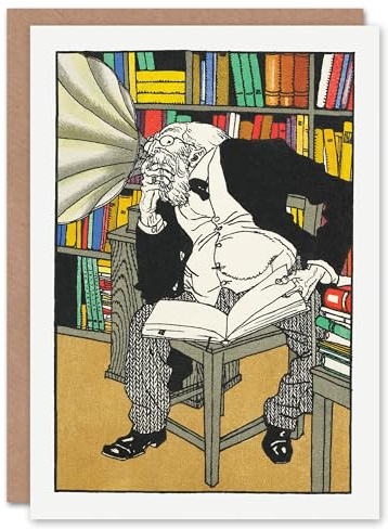 Artery8 Moriz Jung Art Card The Dialectician Colourful Painting
