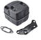 Cancanle Exhaust Muffler with Bracket Gasket Kit for Husqvarna 365 371 372 XP 385 390 XP Chainsaw
