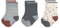 LÄSSIG Calzini unisex per bambini e neonati Set di 3/ Tiny Farmer blu Taglia 19-22