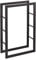 DEMA Kaminholzregal Brennholzregal Holzregal Brennholzlagerung Stahl schwarz 60x25x100 cm