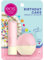 eos Natural Shea Lip Balm- Birthday Cake, All-Day Moisture Lip Care Products, 0.39 oz, 2-Pack