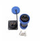 HangTon TY28 2 Pin 45A Aviation Waterproof Power Connector Männlich Weiblich Kabel Stecker Buchse Schraube-Crimp Lötfrei Quick-Disconnect für Outdoor Solar Truck Gerät