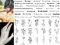 SUGERU® 54 Blatt Realistische Temporäre Tattoos, Löschbar Dauerhaft Wasserfest Fake Tattoos, 24 stk Inspirierende Zitate Worte + 30 stk Blumen Ink Line,Tattoos zum aufkleben erwachsene Damen Kinder
