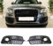 GSRECY Coppia di griglie di ventilazione per paraurti anteriore destro e sinistro, compatibili con Audi Q5 S Line 2013-2017 (nero)