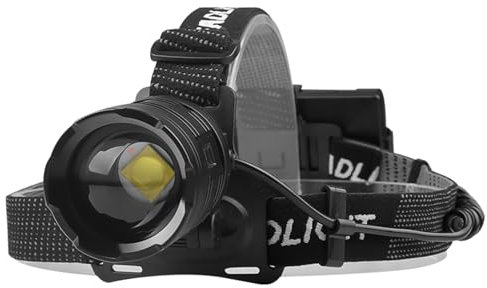 WURF Linternas Frontales linternas Frontales potentes linternas Frontales led Recargables Faro LED Impermeable para Adultos | Carga USB-C | Linterna Manos Libres para Acampar, Hacer Caminatas y más