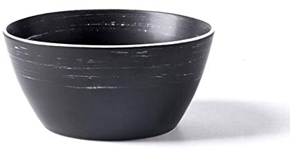 Tazones Tazón de sopa Tazón de fideos de cerámica creativo Ensaladera para cocina de restaurante Adecuado para lavavajillas Microondas Negro cocina casera restaurante vajilla bocadillos de fruta