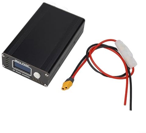 1X PA50+ Standing Wave Ratio Table, Micro PA50+ (PA50 Plus) 50W 3.5MHz-28.5MHz,HF Power Low Pass Filter,1.3 OLED Screen