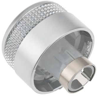 Briny River 1Pc Car Radio Volume Control Knob Switch Setting Cover Replacement Part 4G0919070 Compatible with Audi Sportback Allroad RS6 RS7 S6 C7