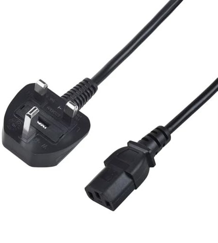 KMLR-ZSYX AC Power Supply Cable/Cord/Lead Compatible With Sony Bravia TV Television UK Mains Plug