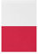 Drapeau de la Pologne - Drapeau de maison - Double face - Décoration de bienvenue - 71 x 101 cm