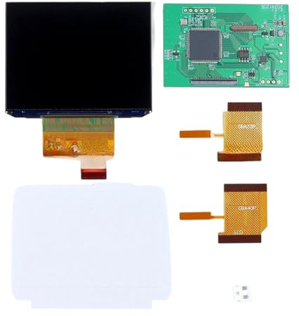 Ensemble de modification de console de jeu d ' écran de rétroéclairage LCD, pièces de réparation de surbrillance, installation facile, remplacement de surbrillance, ensemble de modification de console