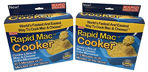 Rapid Marken Mac Herd Mikrowelle Box Makkaroni und Käse in 5 Minuten BPA-frei und spülmaschinenfest