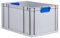 aidB Eurobox Color, Griffe geschlossen, 600x400x320mm, 1 St, blau