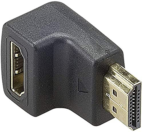Belkin - Adaptateur coudé digital HDMI avec connecteurs plaqués or - Noir