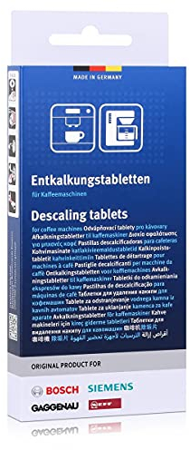 Siemens 311819 00311819 ORIGINAL 3x Entkalker Tab Entkalkungstabletten Entkalkertabletten Reinigung 2in1 calc + protect z.T. EQ.5 EQ.6 EQ.7 EQ.8 Kaffeeautomat Kaffeevollautomat Kaffeemaschine