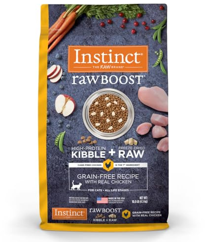 Instinct Nature 's Vielzahl Raw Boost-Futter