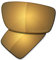 Saucer Verres de rechange haut de gamme pour lunettes de soleil Oakley Gascan High Defense – Bronze doré polarisé