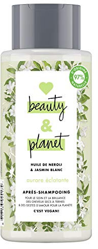 Love Beauty And Planet Damen-Shampoo, Neroliöl und weißer Jasmin, ideal für trockenes bis stumpfes Haar, zertifiziert vegan, 97% Inhaltsstoffe natürlichen Ursprungs (Flasche mit 400 ml)