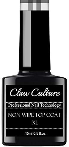 Claw Culture Gel Polish TOP COAT XL-Non Wipe high shine