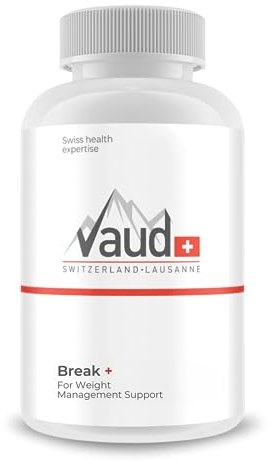 VAUD® Chitosan Kapseln | Fettblocker hochdosiert 1500 mg zur Unterstützung beim Abnehmen & Fettverbrennen | 90 Kapseln | Hergestellt in der Schweiz | Chitosan Nahrungsergänzung als Kalorienblocker