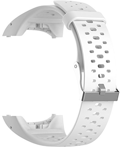 Shieranlee Armband für Polar M400 / M430 - Ersatz Silikon Band Uhrenarmband Gummi Sportarmband - GPS Smart Watch Zubehör