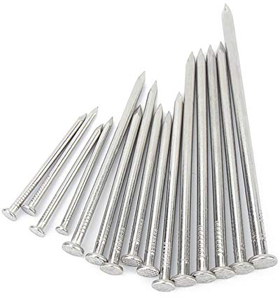 Nägel, runde Nägel aus Edelstahl, Nägel aus rostfreiem Stahl, Nägel aus rostfreiem Stahl, Nägel aus Edelstahl 316, 500 g-100mm