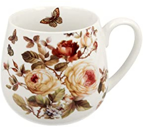 DUO FLORAL Fassbecher 430 ml ZAHRA New Bone China Porzellan