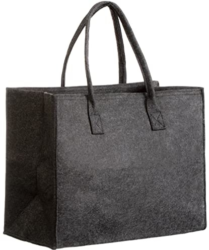 Brandsseller Filztasche | Praktische Einkaufstasche | Shoppingbag | Freizeittasche | Aufbewahrungstasche aus Filz